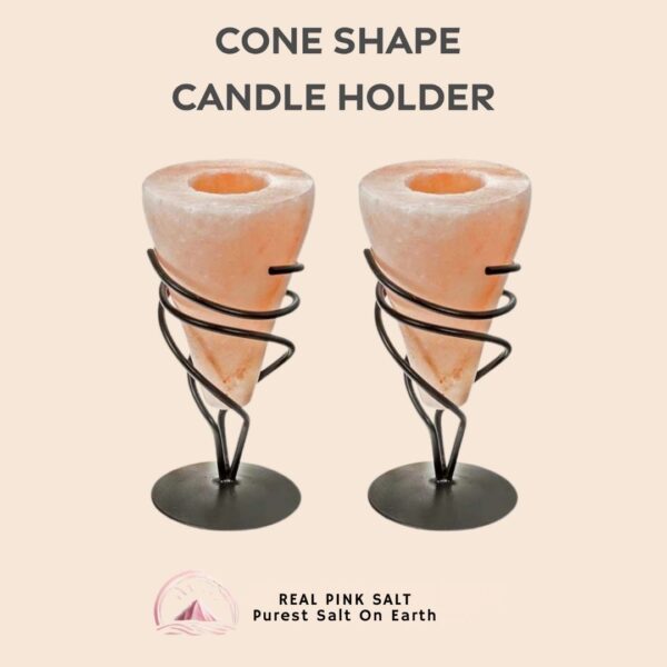 Cone Shape Candle Holder