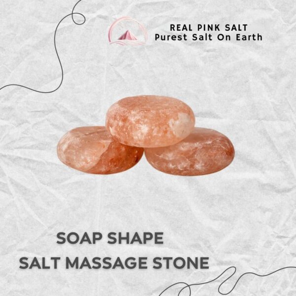 Soap Shape Salt Massage Stone
