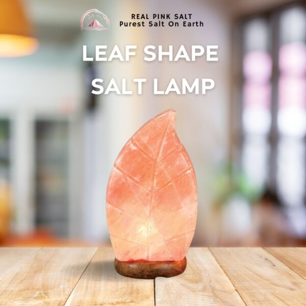 Leaf Shape Salt Lamp