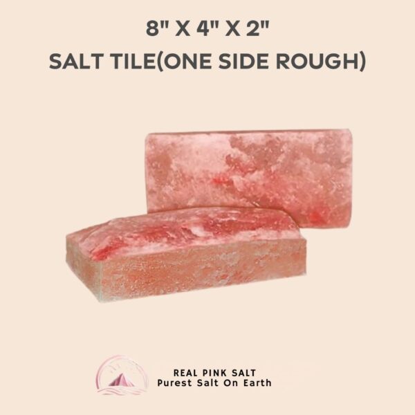 Salt Brick (One Side Rough) 8" x 4" x 2"