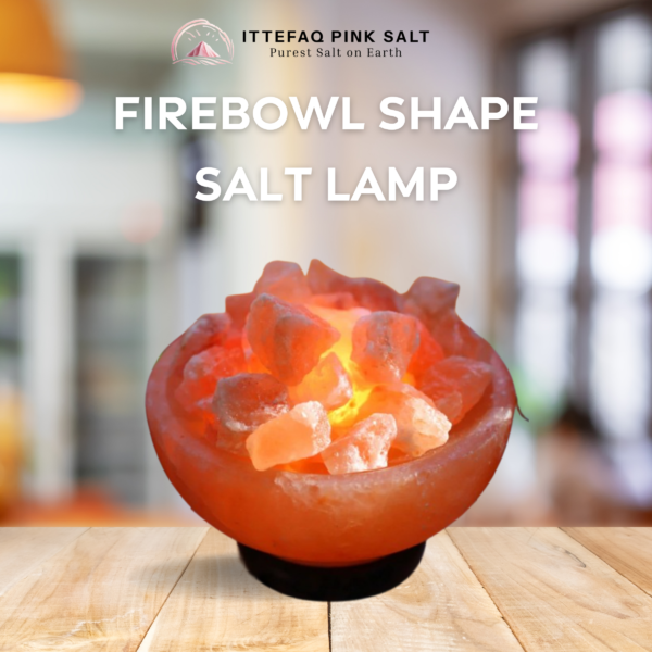 Firebowl Shape Salt Lamp