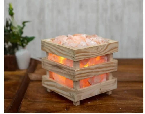 Wooden Salt Lamps